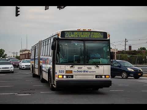 The Bee-Line System || W20 Bus Announcements To Bedford Park Via Cross County || Via Jerome Avenue