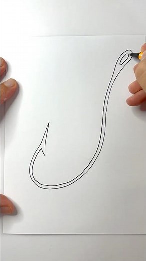 How to draw a Hook! #drawing #hook