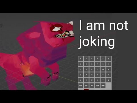 Making a 3D model in the Blender Mobile port!