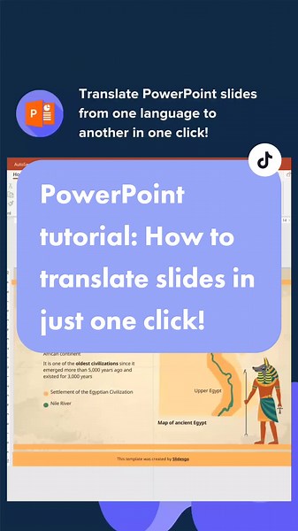 Slidesgo | AI + Presentations on TikTok
