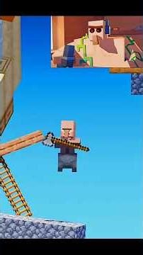 Getting over it animated minecraft ✨🤣 #shorts
