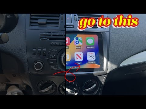 How to install Eonon M3BLA13 radio into 2010-2013 Mazda3
