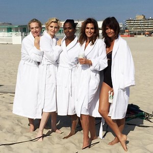 Cindy Crawford, Eva Herzigova and Nadja Auermann Are Part of an Epic '90s Supermodel Reunion—Take a Look!