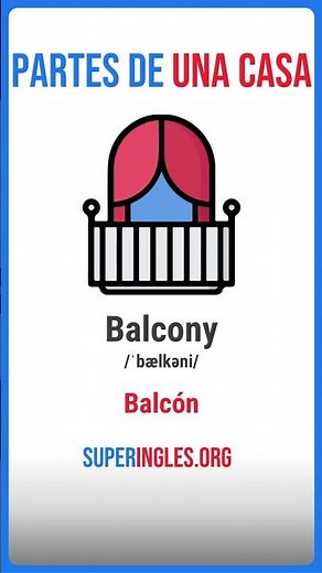Partes De Una Casa en Inglés (Con Pronunciación)