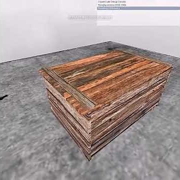 MOST BASTIC TUTORIAL EVER OPEN CLOSE A WOODEN CRATES WITH VARIAB;ES copper cube 6