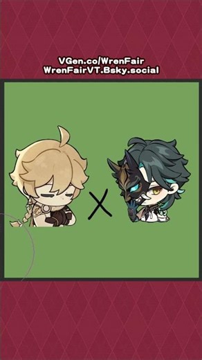 { Fanart } Xiao x Aether | Genshin Impact | #Fanart #GenshinImpact #SmallArtist