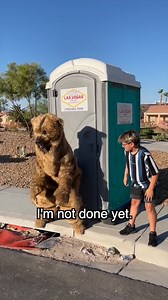 301K views · 951 reactions | Dad bear-ly survived this Porta Potty prank 藍  This original video was produced by Network Media and Zander Zone | Westcoast Creators of Network Media | Facebook