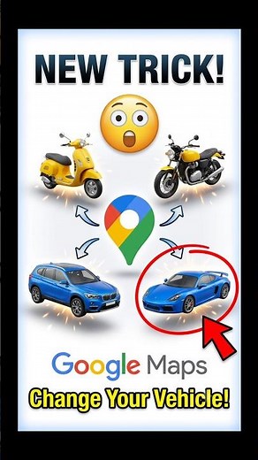 Stop Using the Default Google Maps Arrow! #shorts #maps #smartphone
