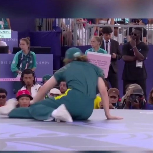 Rachael Gunn Olympic Performance #olympics #dance