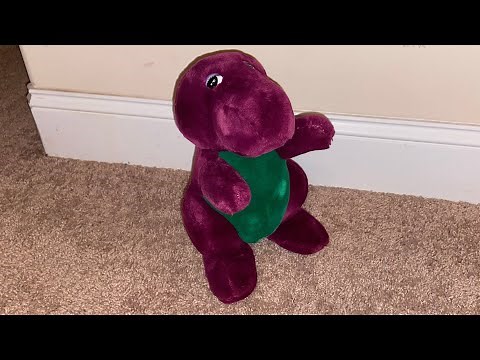 Rare Dakin BYG Barney Plush Unboxing