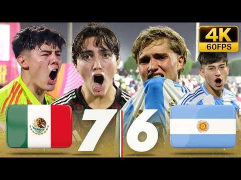 ¡ADIÓS ARGENTINA! MÉXICO REMONTA en un PARTIDAZO lleno de GOLES y los ELIMINA del MUNDIAL