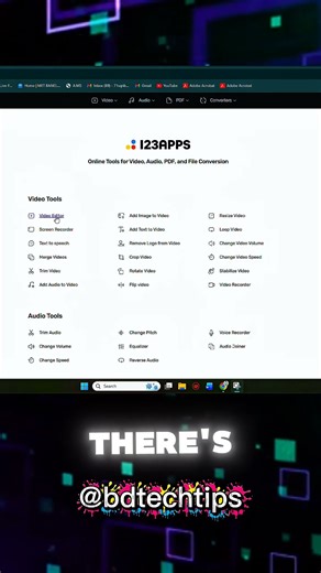 Best Online Tools for Video, Audio and PDF Converter #pctips #windows #pcsettings #pctools