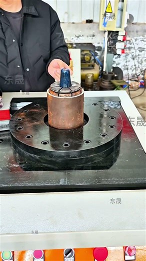 Steel pipe flaring and rounding #pipe expansion machine#pipe expansion machine Dongsheng