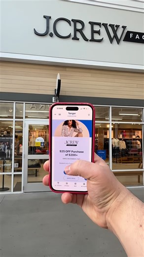 I love it when the deals just hit 😌📱Download the Tanger app and unlock up to $500 in deals | Tanger Outlets, Charleston