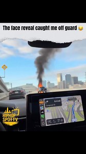 1.1M views · 18K reactions | That “face reveal” at the end had me like  Follow @hiphopspottv for more videos ! #FaceRevealGoneWrong #CaughtInTraffic #HighwayDrama #CarOnFire #OnlyInTheStreets #ViralVideo #CrazyMoments #CaughtOnCamera #WildTraffic #HipHopSpotTV #WTFVideo #UnexpectedEnding | Ylovens Maxena | Facebook