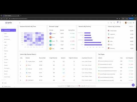 Installation process of Zynix- Angular Tailwind Admin Dashboard Template.