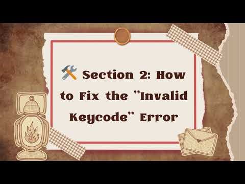 Why am I getting an Invalid keycode error in Webroot, and how can I fix it?