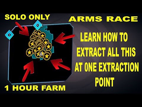 BL3 - ARMS RACE - How To Extract All LOOT From 1 Extraction Point MULTIPLE TIMES - SOLO Only