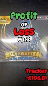 Profit/Loss series Ep.3 Mega Evolution ETB #pokemon #opening #megaevolution #shorts