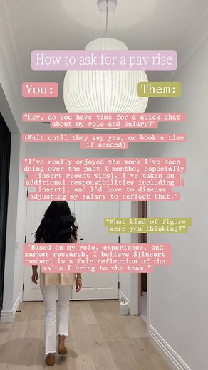 Ready to ask for a pay rise? Here’s a script you can actually use. | She's on the Money
