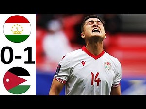Таджикистан проиграл Иордании и вылетел с Кубка Азии! ajikistan Jordan Highlights Goals Asian Cup