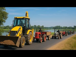 New JCB 3DX Machine Working and Full Repairing Video | JCB Backhoe Loader in Action ‼️