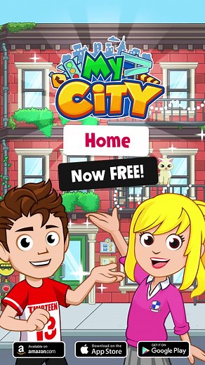 Explore My City Mansion with Fun Kid Games and Home Decor