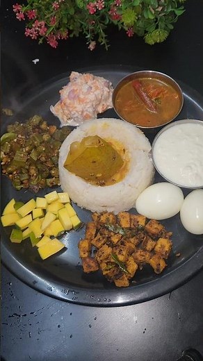 🌿🍛 Authentic South Indian Veg Lunch /Sravana Masam Andhra Meals | Veg Thali Lunch #friday