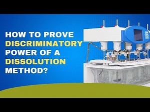 How to prove discriminatory power of a dissolution method?