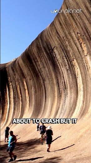 Wave Rock - the place where the great flood turned to stone | Your Planet #facts #naturedocumentary