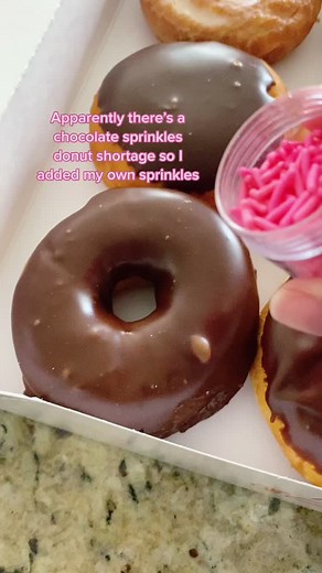 DIY Chocolate Sprinkles Dunkin Donut ASMR | Donut Making Process