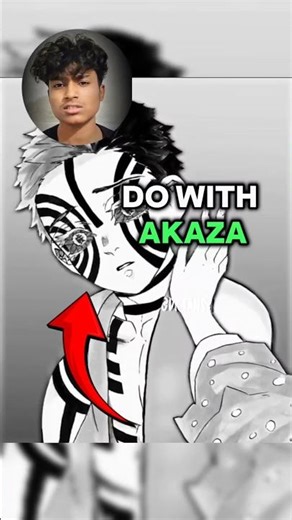 what did do with akaza #demonslayer