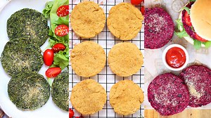 Burger vegetali in 3 versioni - Fatto in casa da Benedetta