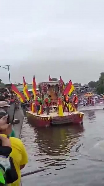 Karakol sa Dagat 2024. Fluvial procession. Santa Maria Magdalena. #kawitcavite #santamariamagdalena