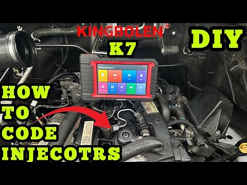 How To Code Injectors Step By Step Guide | Kingbolen K7 Diagnostic Scanner Tool