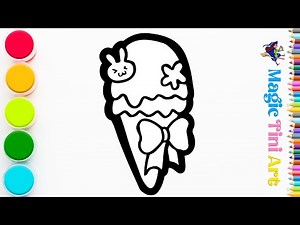 How to Draw a Ice Cream | Step by Step
