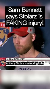Florida Panthers’ Forward Sam Bennett lashes out against accusations that he elbowed Anthony Stolarz during their 5-4 Game 1 loss against the Leafs. Stolarz left the game early after Bennett collided with him, and Toronto fans are calling for Bennett to be suspended.Do you think Bennett elbowed Stolarz?I made this with Clonos.io. Check my link in bio to make videos like this for yourself!#anthonystolarz #sambennett #floridapanthers #floridapanthershockey #floridapanthersnhl #floridapanthersfans 