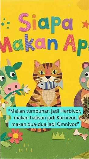 LAGU : HERBIVOR, KARNIVOR DAN OMNIVOR SAINS TAHUN 3 MS 62