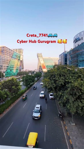 Cyber hub Gurugram #car #automobile #luxurycarshub #yt #luxury #carslover #cretastatus #carwale