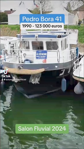 Le Boat Brokerage : Vedette Hollandaise Pedro Bora 1990 - 123 K€ - a decouvrir sur le salon fluvial de St Jean de Losne - Le Boat Pedro Boats #bateau #bateaufluvial #bateauoccasion | ActuNautique
