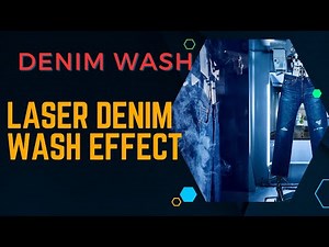 denim wash types and process, Leaser wash