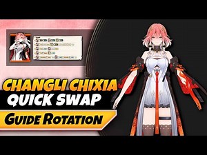 Changli Chixia QUICK SWAP Combos & Guide! Wuthering Waves