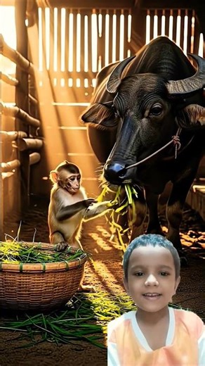 Monkey Tree Cutting Cartoon | Green Screen Funny Video | Environmental Awareness