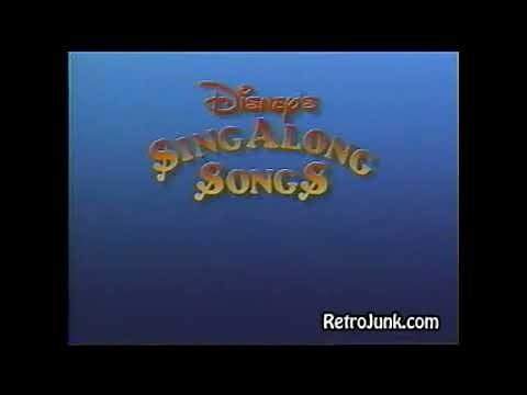 Disney’s Sing Along Songs Promo (1987-1991)