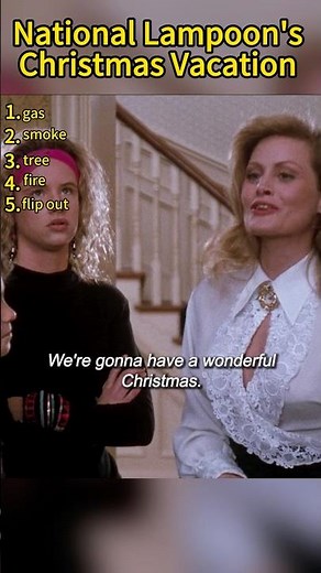 One Cigar… and the Christmas Tree EXPLODES 🎅🔥 | Christmas Vacation (1989)