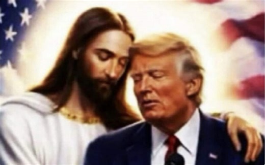Gesù abbraccia Trump: il nuovo post del presidente Usa su Truth