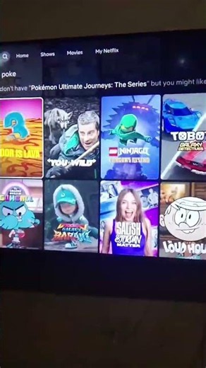 I Can't Find Pokemon Ultimate Journeys On Netflix