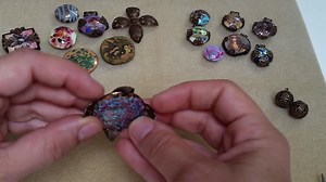 55 reactions · 21 shares | See the versatility of Vintaj filigree beads in action! Watch Jess simply open them up into a creative setting, to wrap art beads into stunning pendants. Learn this basic filigree technique and have fun wrapping a variety of stones, beads, and found objects... | Vintaj | Facebook