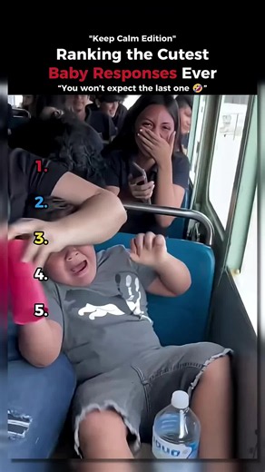 ranking cutest baby responses ever 👼💀 | baby