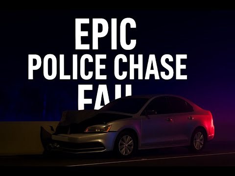 Epic Police Chase Fail